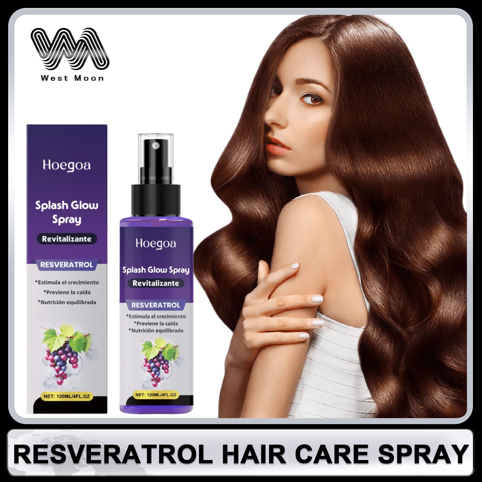 Hair Care Serum - Resveratrol Saç Bakım Spreyi Anti Kellik