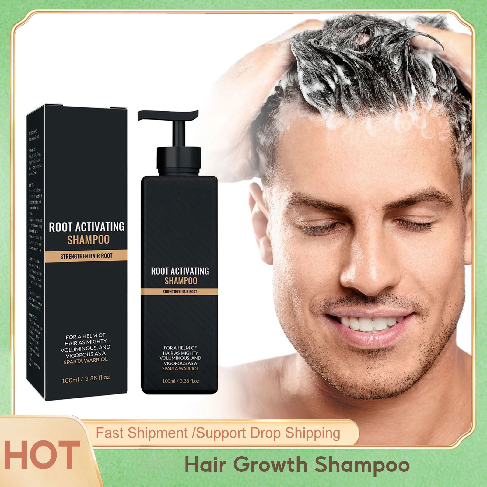 Hair Care Organic - Hızlı Saç Büyümesi için Şampuan Onarım