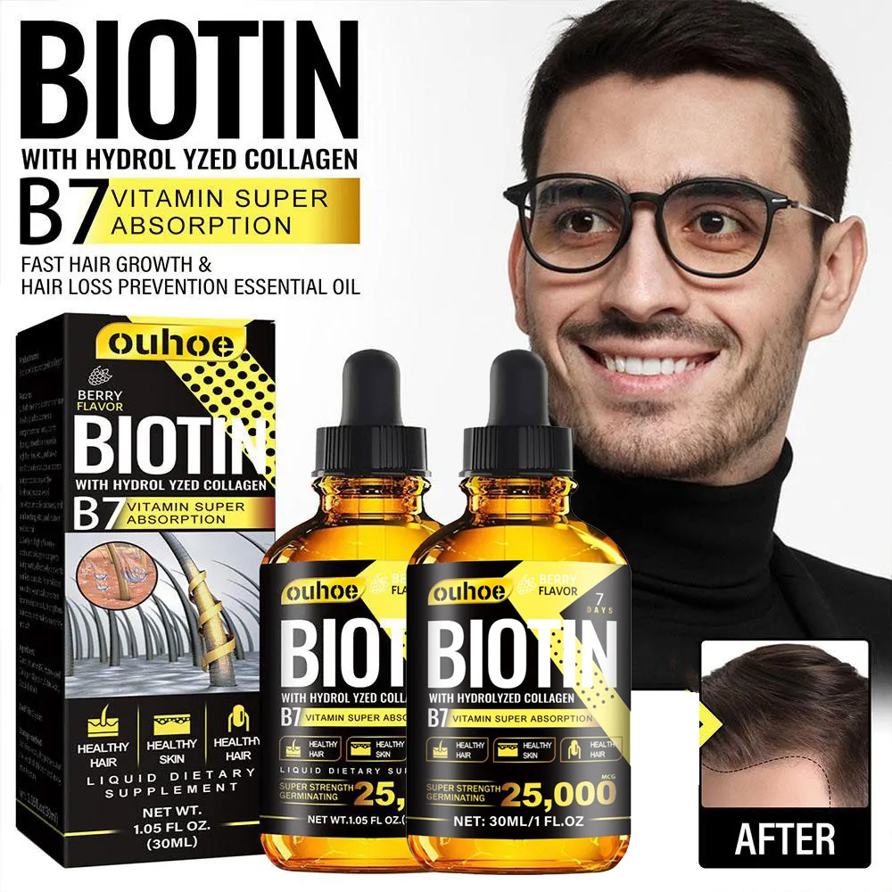 Hair Care Fragrance Essential Oil - Kollajen B7 Vitamin Saç Büyüme Esansiyel