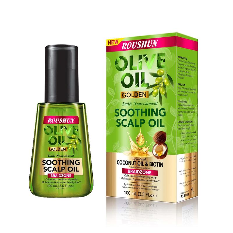 Hair Care Fragrance Essential Oil - 100ml Zeytinyağı Saç Derisi Yağı Pürüzsüzleştirici,