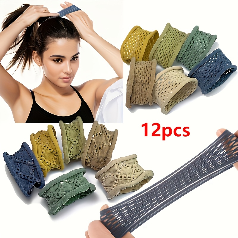 Hair Net Invisible - 12 adet Yeni Genişletilmiş Oyuklu Yüksek