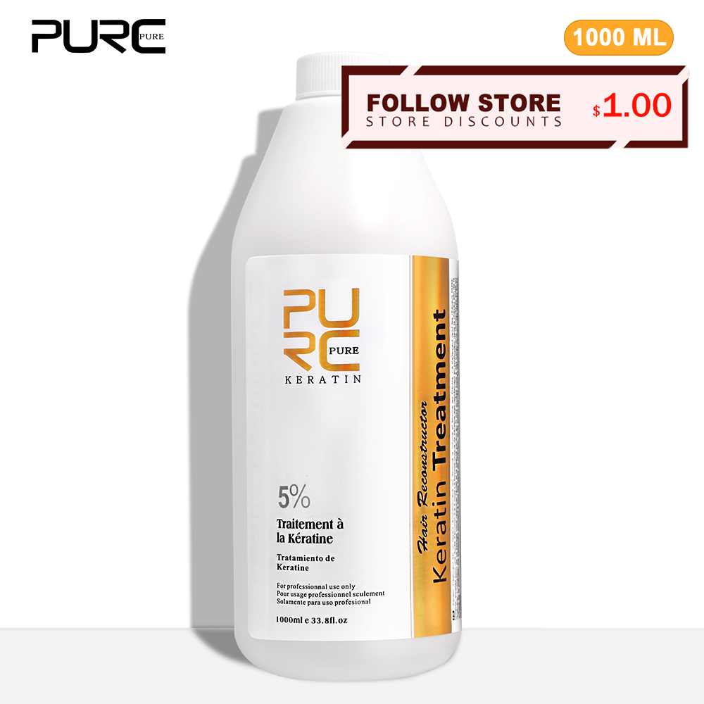 Hair Care Keratin - PURC 5% Keratin yumuşatma tedavi Frizzy