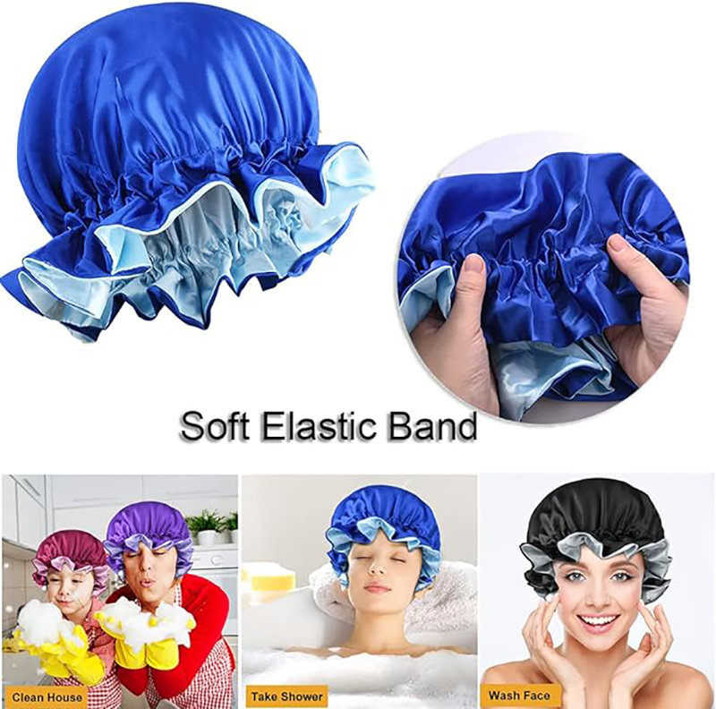 Yeni Katı Elastik Çift Katmanl - Satin Hair Bonnet incelemesi ve fiyatı