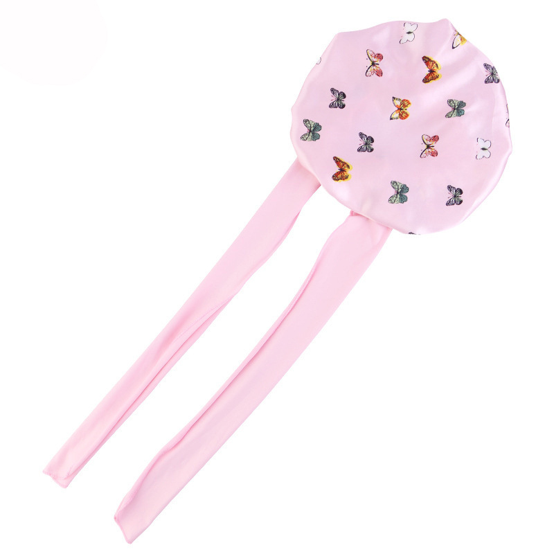 Yeni Çiçek Desenli İpek Uyku B - Satin Hair Bonnet incelemesi ve fiyatı