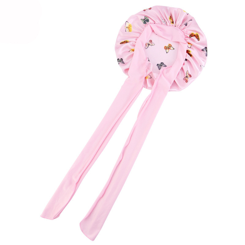 Yeni Çiçek Desenli İpek Uyku B - Satin Hair Bonnet incelemesi ve fiyatı