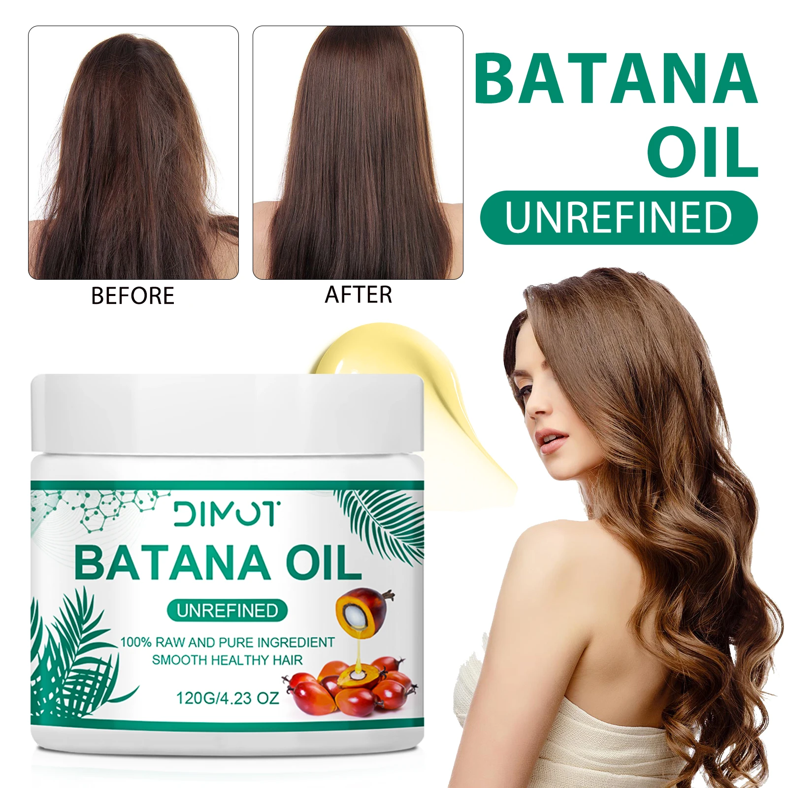 Saç Maskesi Batana Yağı Saç Uz - Hair Care Organic incelemesi ve fiyatı
