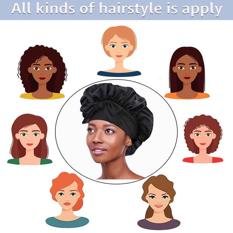 Yeni saten uyku tulumu kadınla - Satin Hair Bonnet incelemesi ve fiyatı