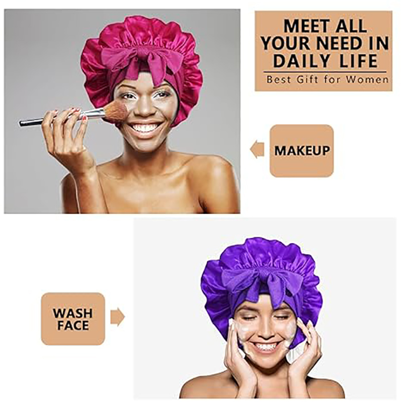 Yeni saten uyku tulumu kadınla - Satin Hair Bonnet incelemesi ve fiyatı
