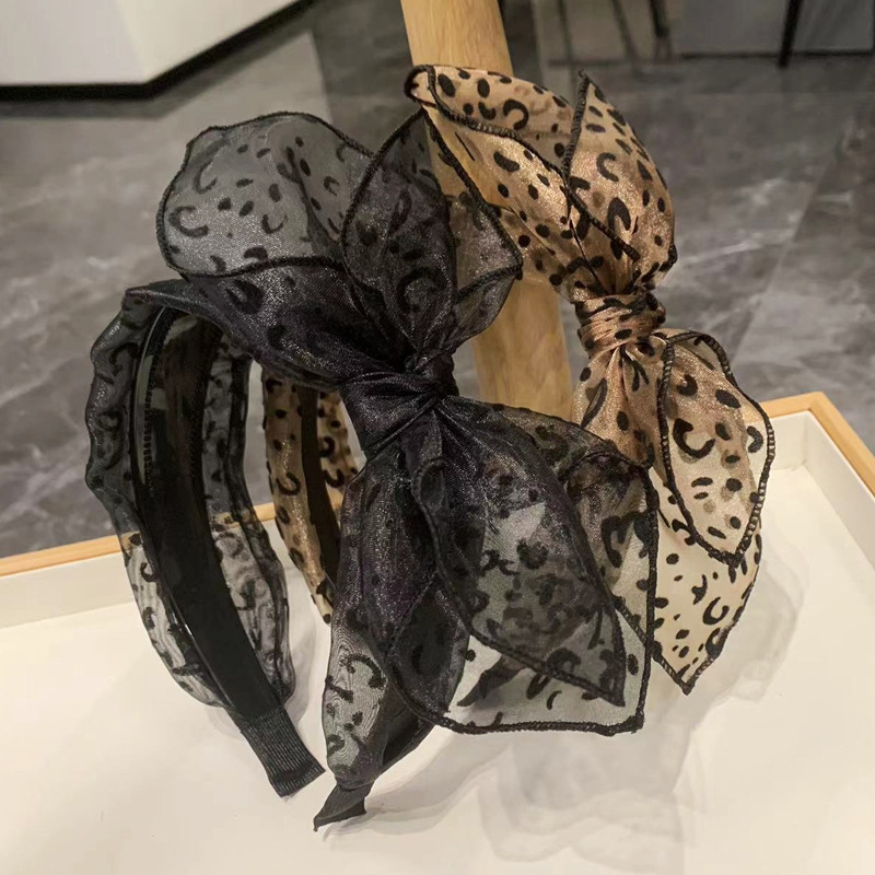 Vintage Leopar Baskı Hairband  - Hair Net Invisible incelemesi ve fiyatı