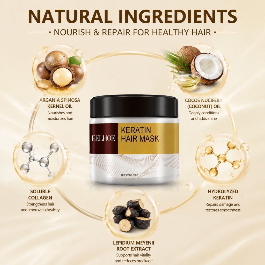 Keratin Saç Maskesi Argan Hind - Hair Care Keratin incelemesi ve fiyatı