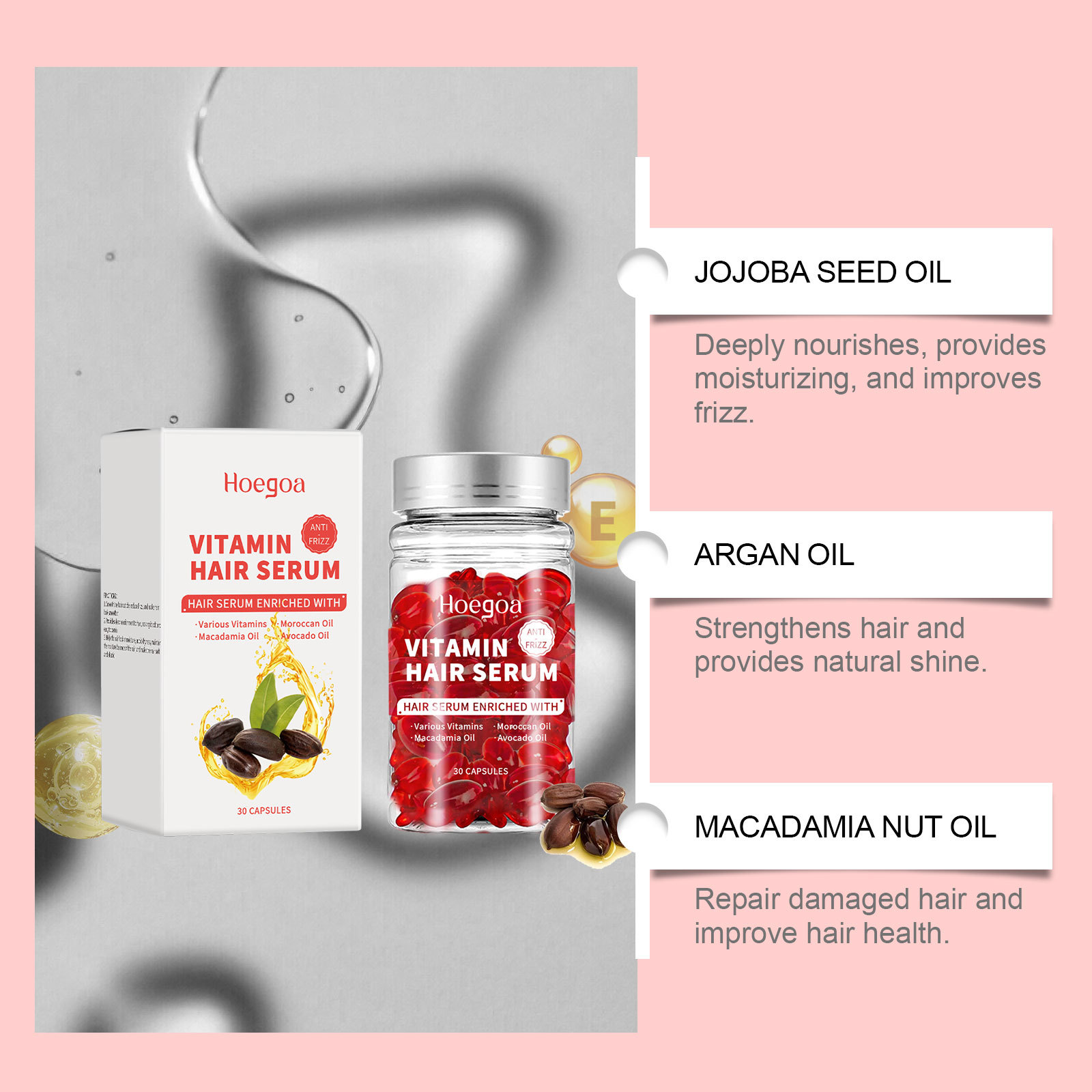 Vitamin Saç Bakım Serumu Kapsü - Hair Care Serum incelemesi ve fiyatı